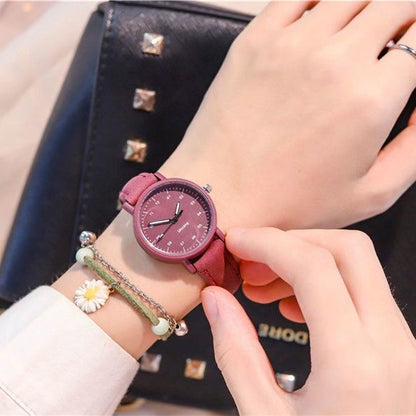 Korean Simple Temperamental Girls' Antique Mori Style Antique Watch touchydesign