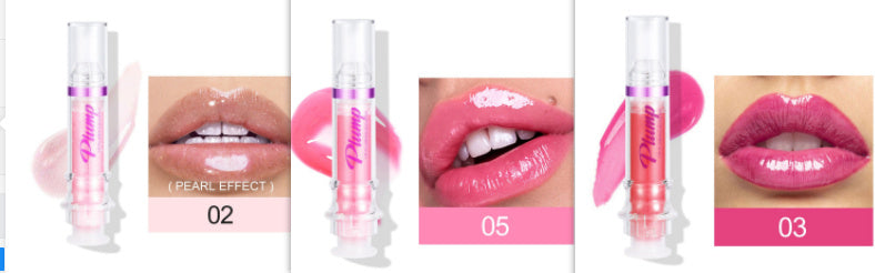 New Tube Lipstick - Rich Color, Slightly Spicy Lip Honey Gloss, Mirror Finish Liquid Lipstick |