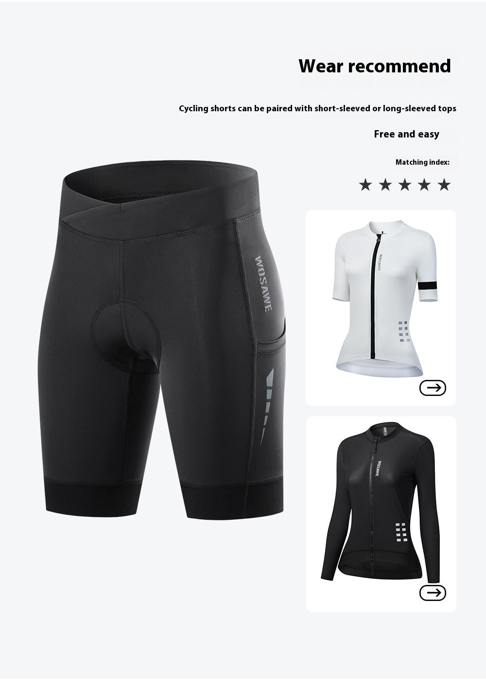 Here’s an alt text description optimized for SEO:  **"Quick-Drying Breathable Cycling Trousers with Silicone Cushion - Comfortable and Performance-Enhancing Bike Shorts for Optimal Riding Experience."**