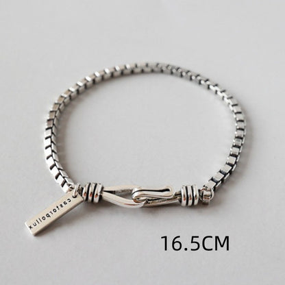 Silver Bracelet Female Couple Bracelet touchydesign