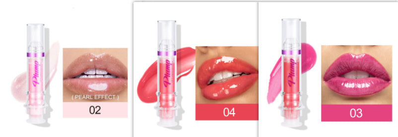 New Tube Lipstick - Rich Color, Slightly Spicy Lip Honey Gloss, Mirror Finish Liquid Lipstick |