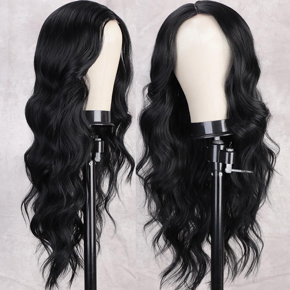 Long Hair Wigs European And American Ladies With Long Curly Hair touchydesign