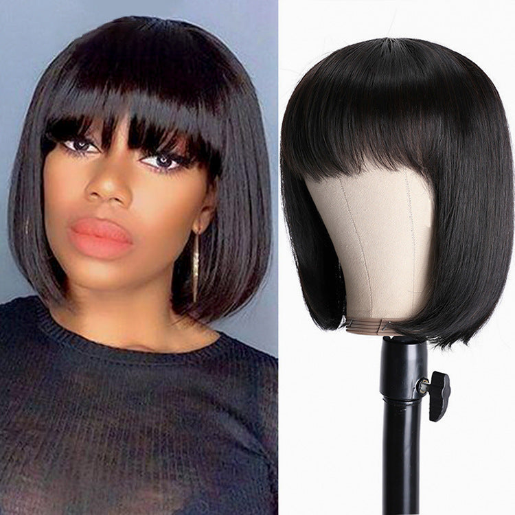 Unice Hair Full Machine Human Hair Wigs For Black Women touchydesign