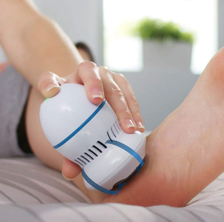 Multifunctional electric foot file grinder machine - removes dead skin and calluses for smooth, soft feet. Powerful pedicure tool for foot care.