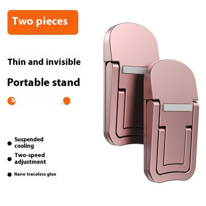 Laptop Stand Folding Storage And Carrying Invisible Paste Bracket