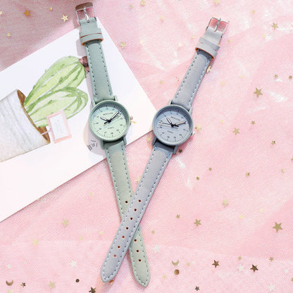 Korean Simple Temperamental Girls' Antique Mori Style Antique Watch touchydesign