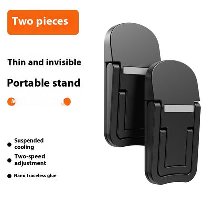 Laptop Stand Folding Storage And Carrying Invisible Paste Bracket