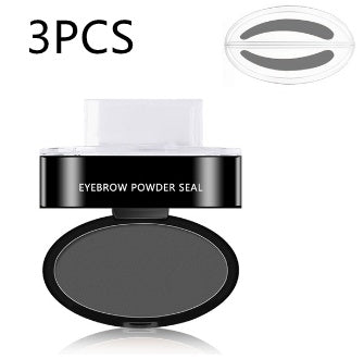 Eyebrow Powder Stamp Tint Kit - Waterproof Eyebrow Stencil & Lift Enhancer for Professional Makeup |