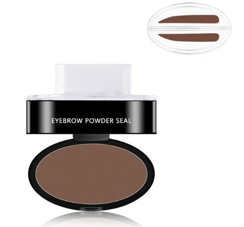 Eyebrow Powder Stamp Tint Kit - Waterproof Eyebrow Stencil & Lift Enhancer for Professional Makeup |