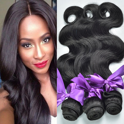 Real hair wig, hair styling hair extension, body wave human hair weaves touchydesign