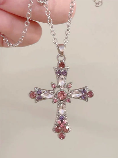 Fashion Personality Cross Necklace For Women touchydesign