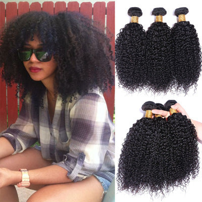 Brazil's explosion of African songs, human hair curtains, kinky curly, real wigs, wholesale hair touchydesign