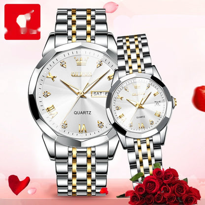 Quartz Watch Valentine's Day Gift Couple Watch Men touchydesign