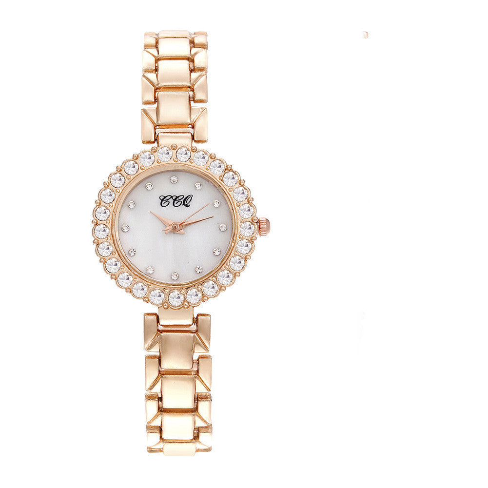 Women's Fashion Diamond Bracelet Watch Suit touchydesign