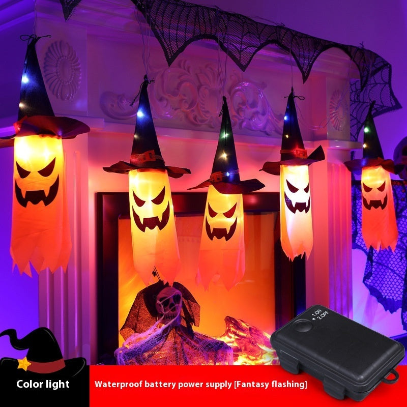 Halloween glowing scream ghost decoration props, perfect for spooky and eerie decor ideas to enhance your haunted house or yard.