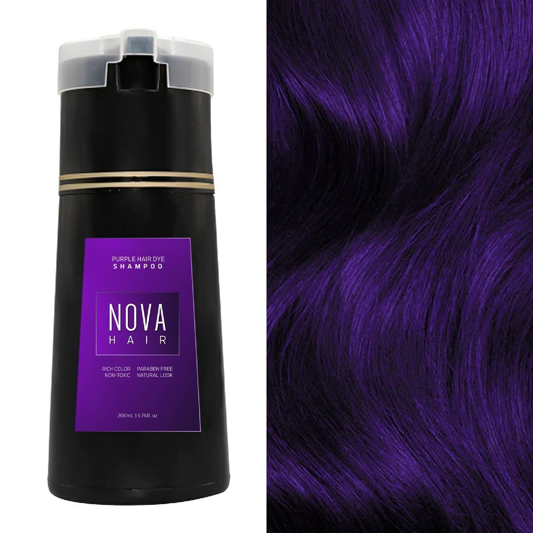 3-in-1 Natural Hair Dye Shampoo for Men and Women | Fast and Long-Lasting Black Hair Dye with Hair Care Benefits"