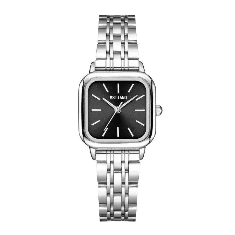 Fashionable All-match Women's Simple Steel Belt Quartz Watch touchydesign