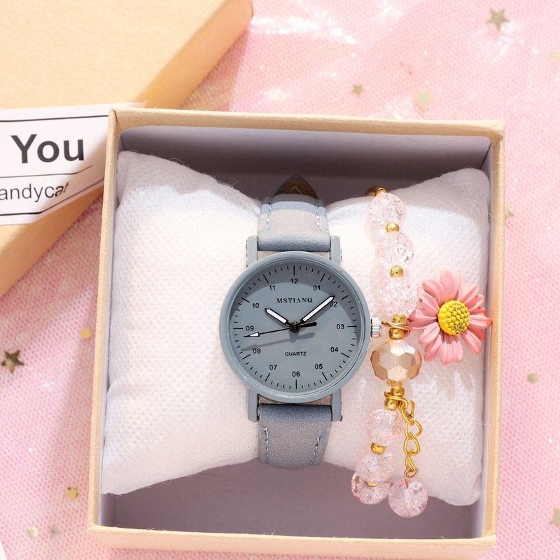 Korean Simple Temperamental Girls' Antique Mori Style Antique Watch touchydesign