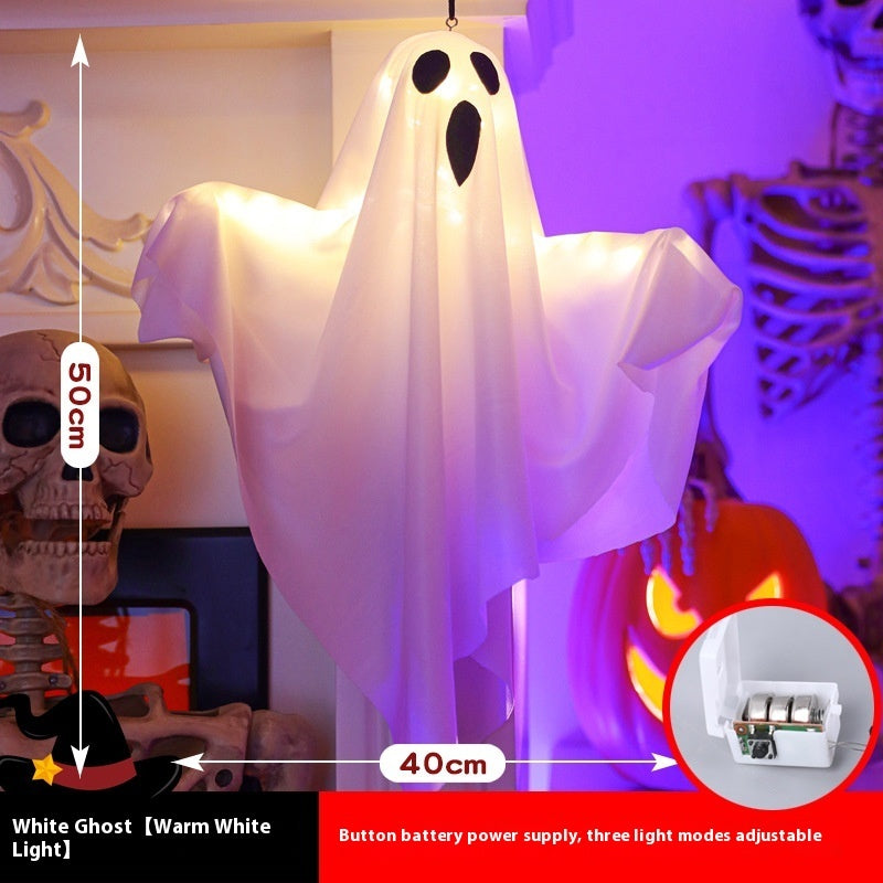 Halloween Glowing Scream Ghost Props - Spooky Decoration Ideas