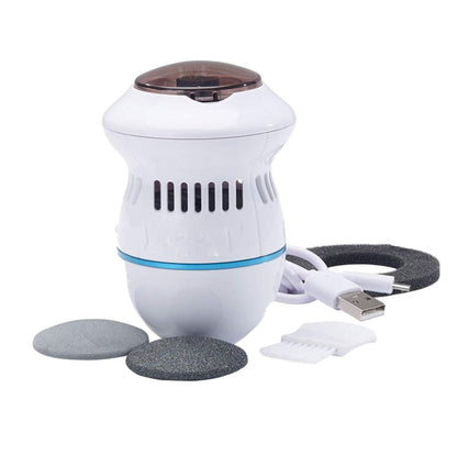 Multifunctional electric foot file grinder machine - removes dead skin and calluses for smooth, soft feet. Powerful pedicure tool for foot care.