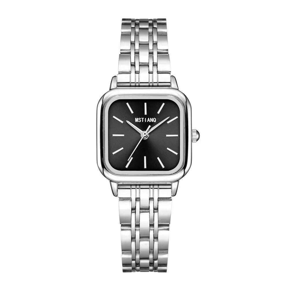 Fashionable All-match Women's Simple Steel Belt Quartz Watch touchydesign