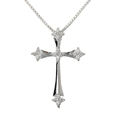 Fashion Sterling Silver Cross Necklace For Women touchydesign