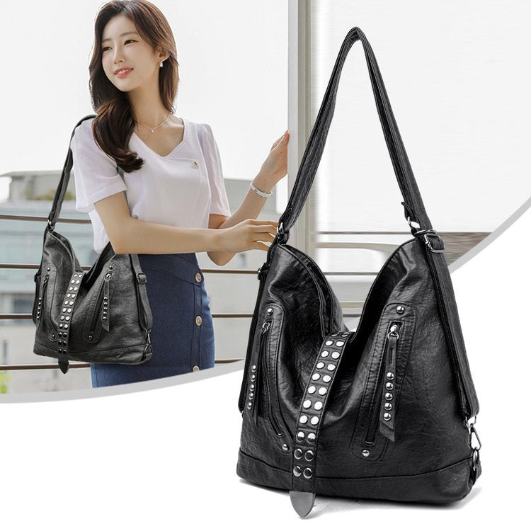 New Style Shoulder Bag for Women in PU Leather - Chic and Durable Handbag with Adjustable Strap, Perfect for Everyday Use and Fashionable Outings