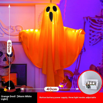 Halloween glowing scream ghost decoration props, perfect for spooky and eerie decor ideas to enhance your haunted house or yard.