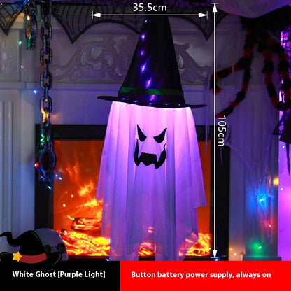 Halloween glowing scream ghost decoration props, perfect for spooky and eerie decor ideas to enhance your haunted house or yard.