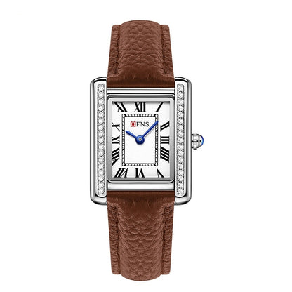 Retro Diamond Inlaid High-end Women's Quartz Watch Couple touchydesign