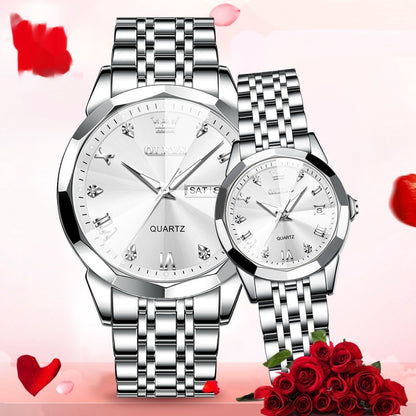 Quartz Watch Valentine's Day Gift Couple Watch Men touchydesign