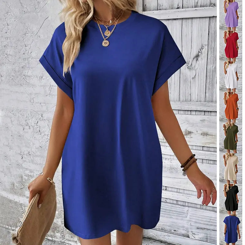 Long sleeve dress , women clothing 