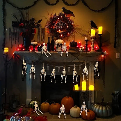 Home outdoor Halloween ornaments for yard decorations, adding a spooky and festive touch to your lawn or porch decor.