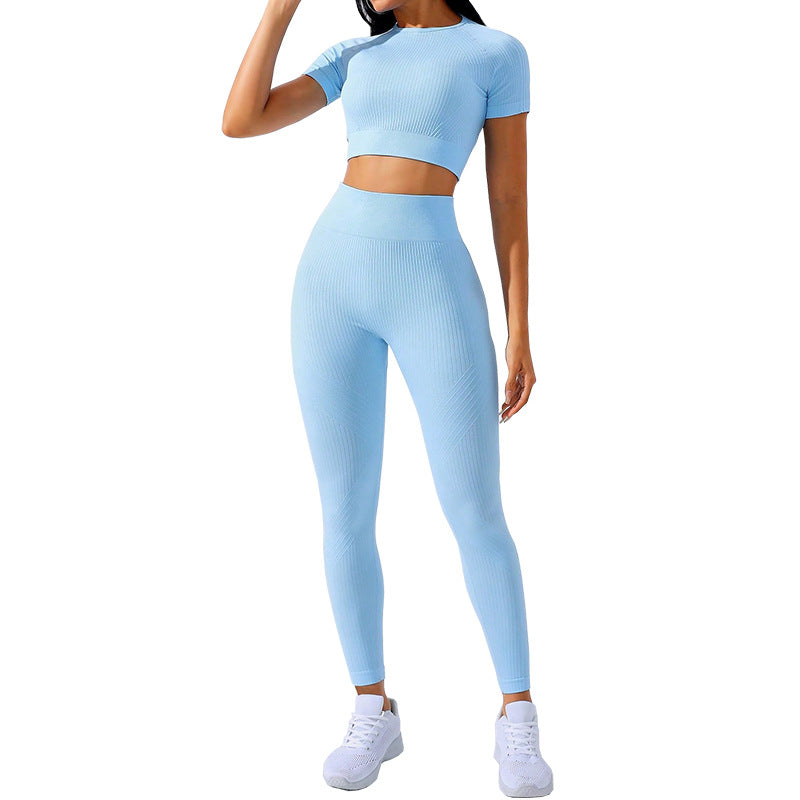 Yoga Clothes Suit Sports High Waist Workout Clothes