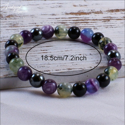 Rock Dark Style Natural Stone Bracelet touchydesign