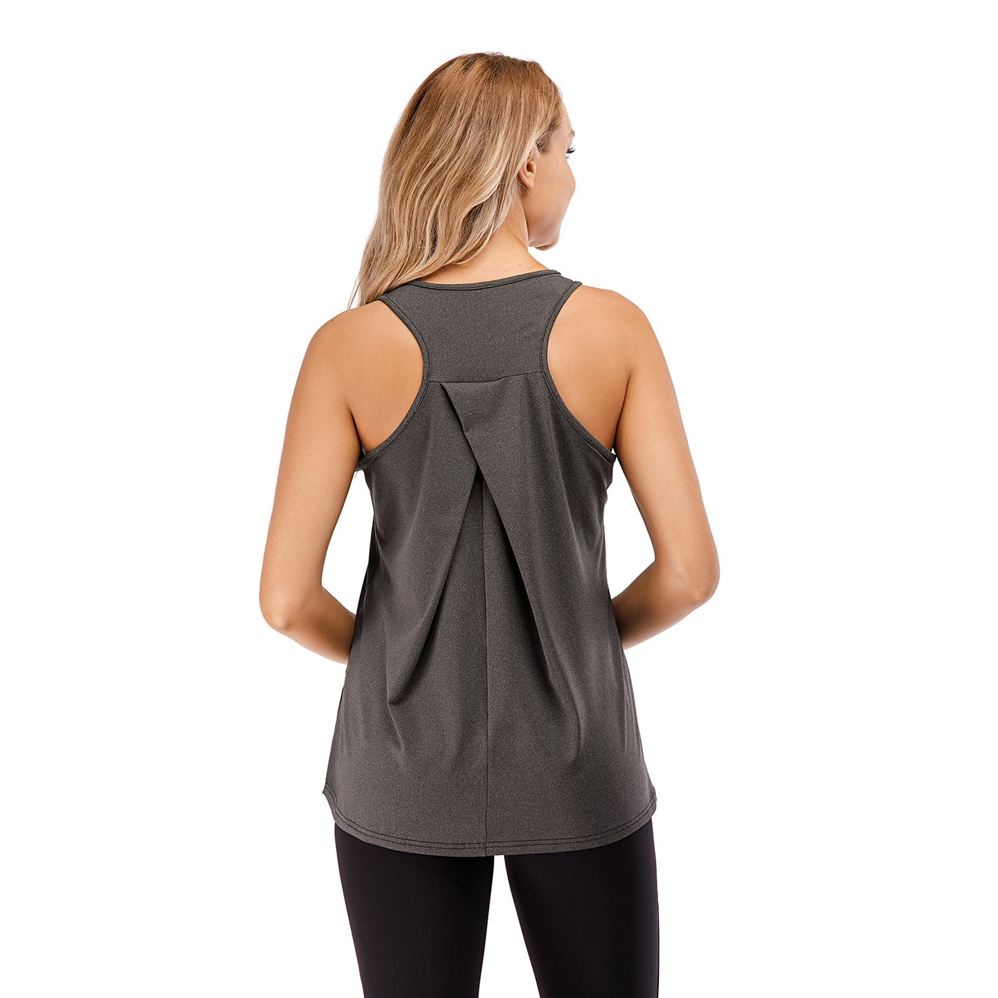 Exercise Yoga Clothes Blouse Running Quick-drying Loose Yoga Vest touchydesign