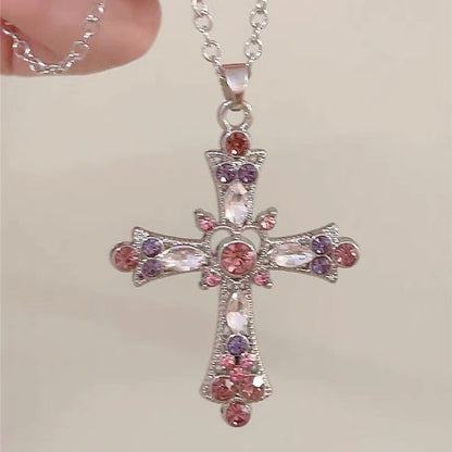 Fashion Personality Cross Necklace For Women touchydesign