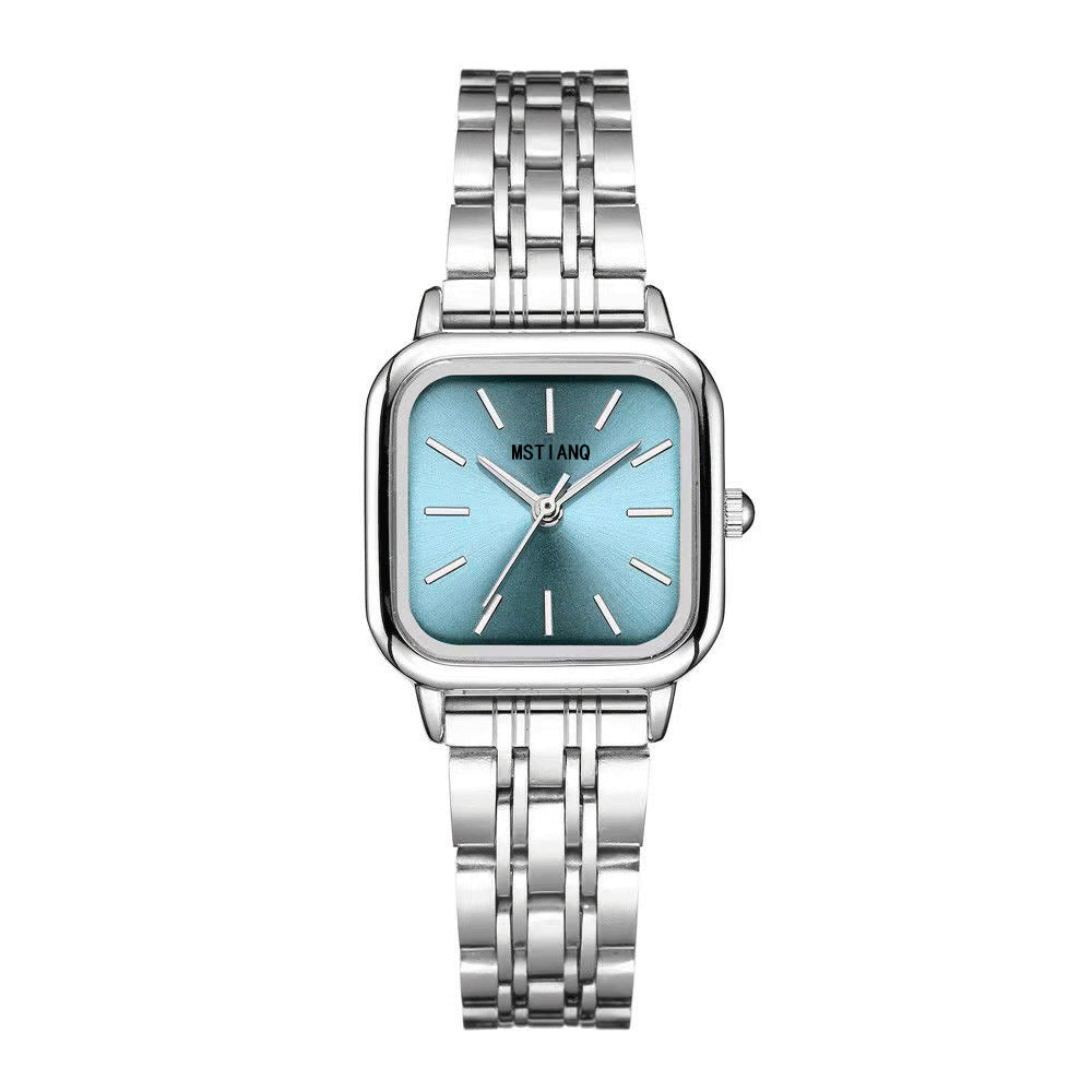 Fashionable All-match Women's Simple Steel Belt Quartz Watch touchydesign