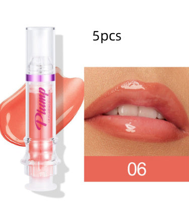 New Tube Lipstick - Rich Color, Slightly Spicy Lip Honey Gloss, Mirror Finish Liquid Lipstick |