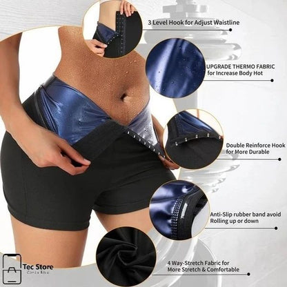 Slimming Pants Waist Trainer Shapewear Tummy Hot Thermo Sweat Leggings Fitness Workout Sweat Sauna Pants Body Shaper touchydesign