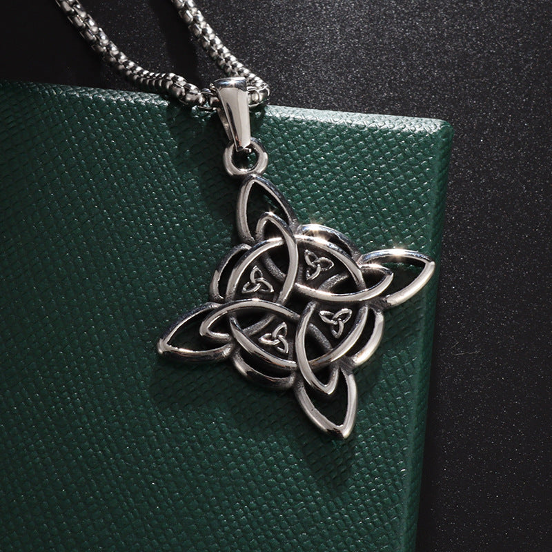 Fashion Jewelry Irish Steel Necklace touchydesign