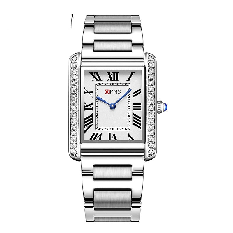 Retro Diamond Inlaid High-end Women's Quartz Watch Couple touchydesign