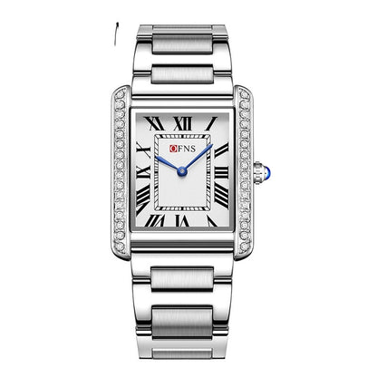 Retro Diamond Inlaid High-end Women's Quartz Watch Couple touchydesign