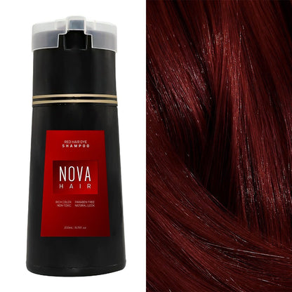 3-in-1 Natural Hair Dye Shampoo for Men and Women | Fast and Long-Lasting Black Hair Dye with Hair Care Benefits"