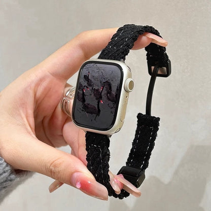 Watch Strap Fashion Casual Plush Knitted Autumn And Winter Women's touchydesign