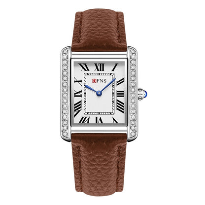 Retro Diamond Inlaid High-end Women's Quartz Watch Couple touchydesign