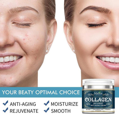 "Collagen Moisturizing Anti - Aging Face Cream | Hydrating Wrinkle Remover Skincare | Youthful Skin Care" - touchydesign