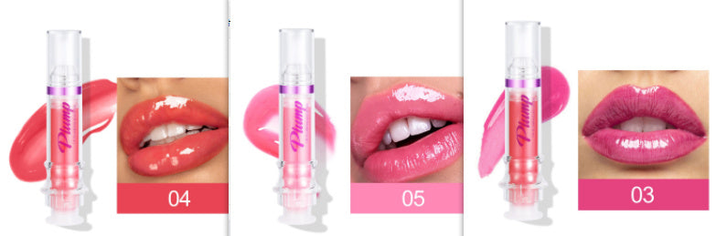 New Tube Lipstick - Rich Color, Slightly Spicy Lip Honey Gloss, Mirror Finish Liquid Lipstick |