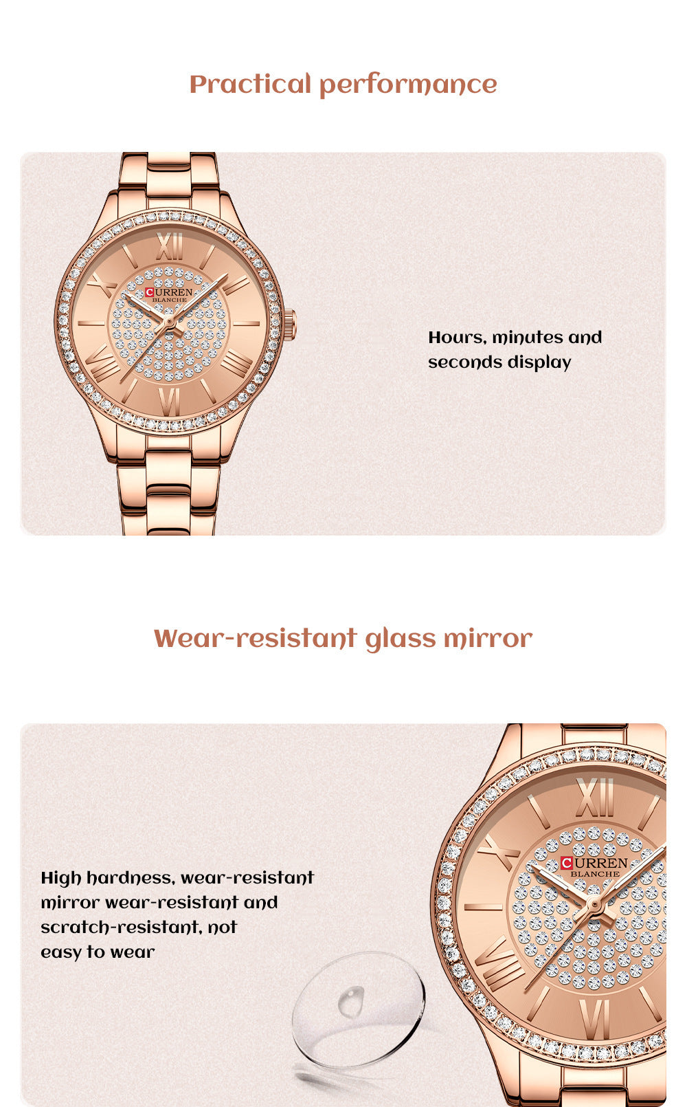 Women's Fashion Casual Women's Watch Quartz Watch touchydesign