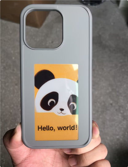 E-Ink Screen Phone Case - Unlimited Projection & Personalized Design"